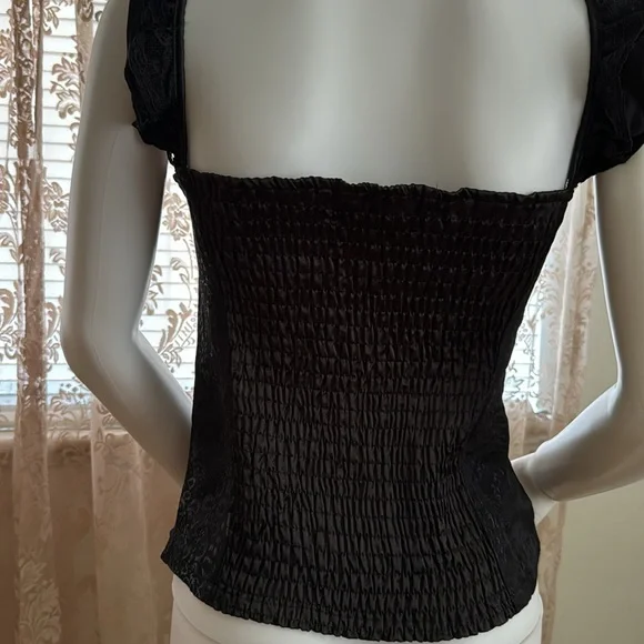 vintage 90s gothic bustier top - Picture 5 of 5